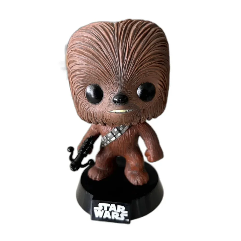 FUNKO STAR WARS Bobble Head Chewbacca With Weapon - Picture 1 of 4